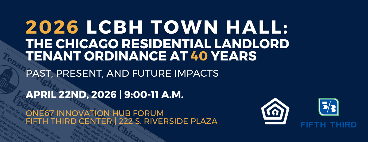 2026 LCBH Town Hall: The Chicago RLTO at 40 Years